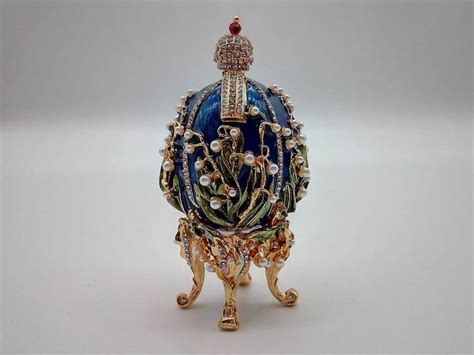 lilies of the valley faberge egg replica